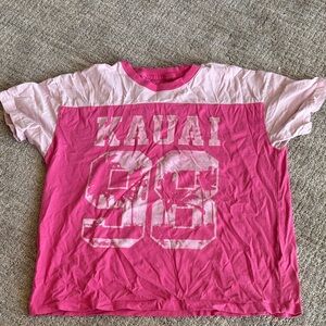 Hollister Pink Kauai 98 Women's Tee